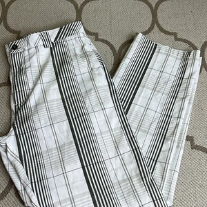 OGIO performance plaid straight leg waist gripping pants,34x30